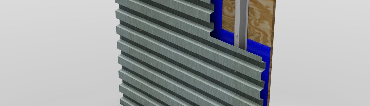 Trapezoidal Corrugate Wall Panel