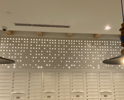 Custom Perforated Wall Panel